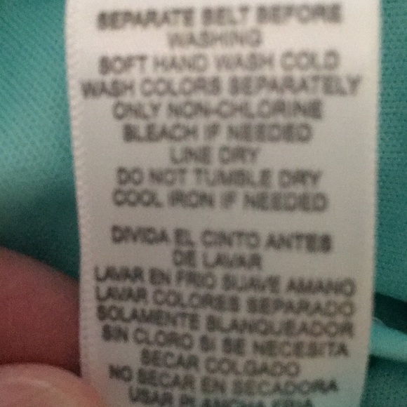 Lace Dress. Aqua Mint color. - Picture 13 of 13